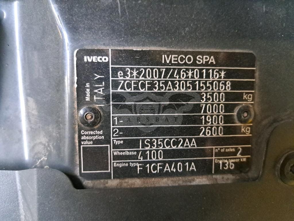 Iveco Daily dropside 2017
