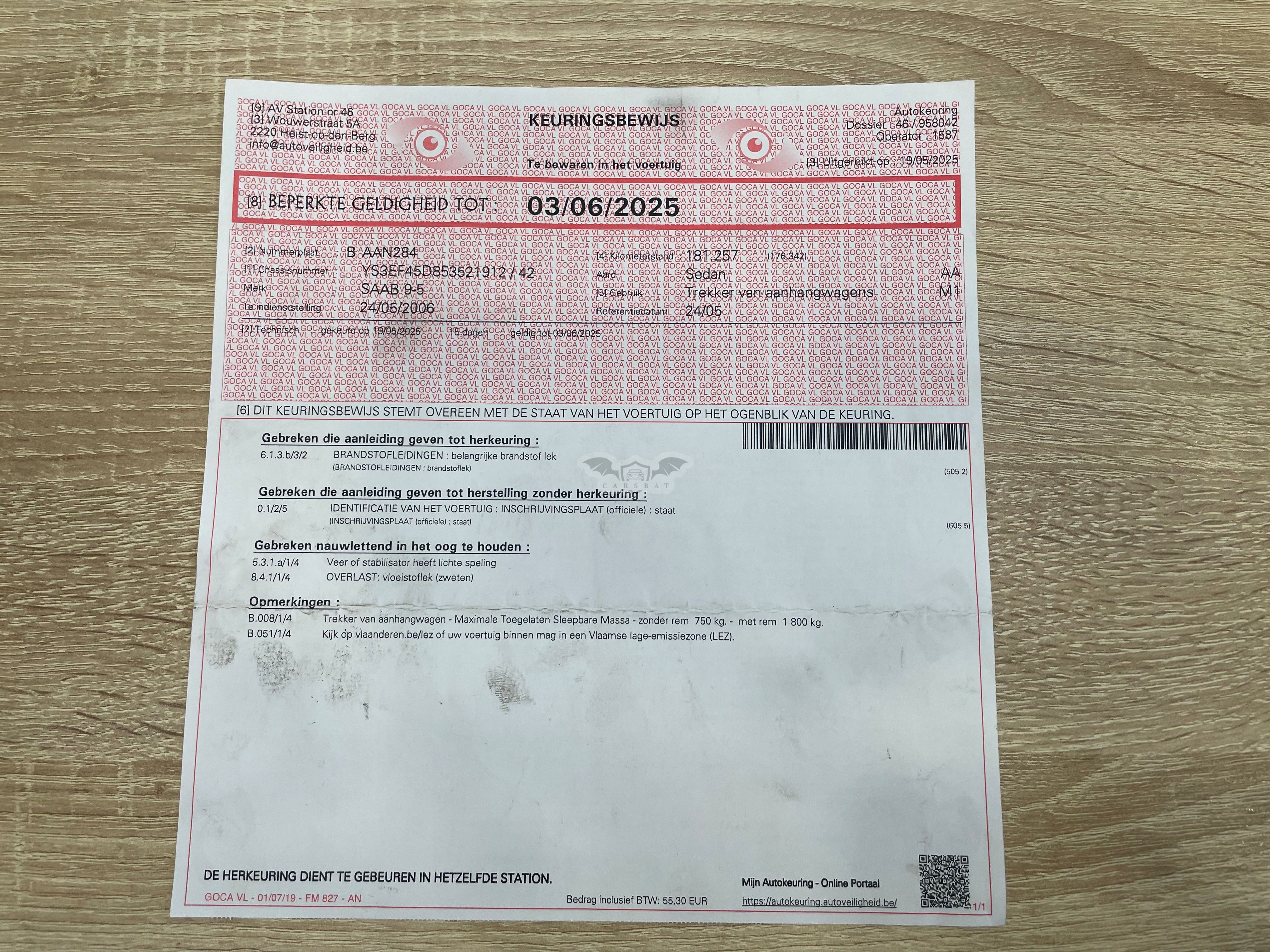 Saab 9-5 2.2 2006