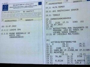 Alfa Romeo Tonale 1.5 2022
