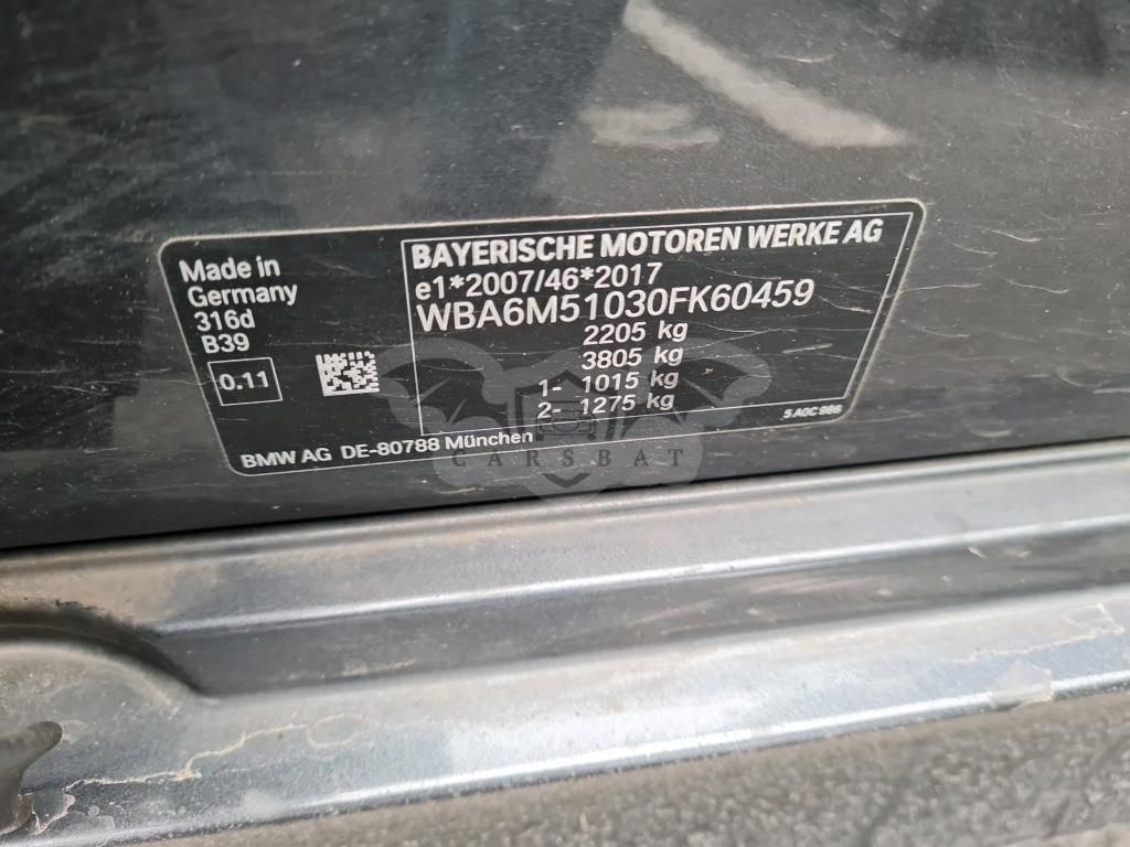 BMW 3 Series Touring 316 2020