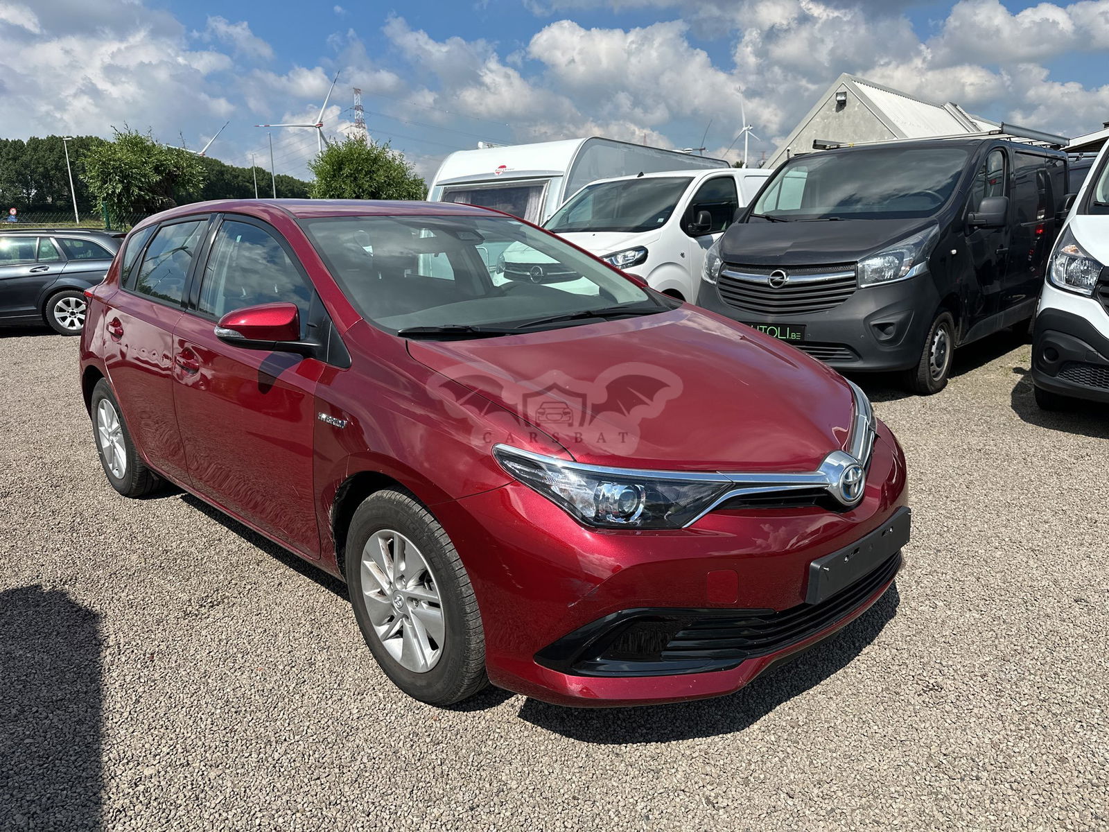 Auris ハープ本体 赤 スウェーデン製