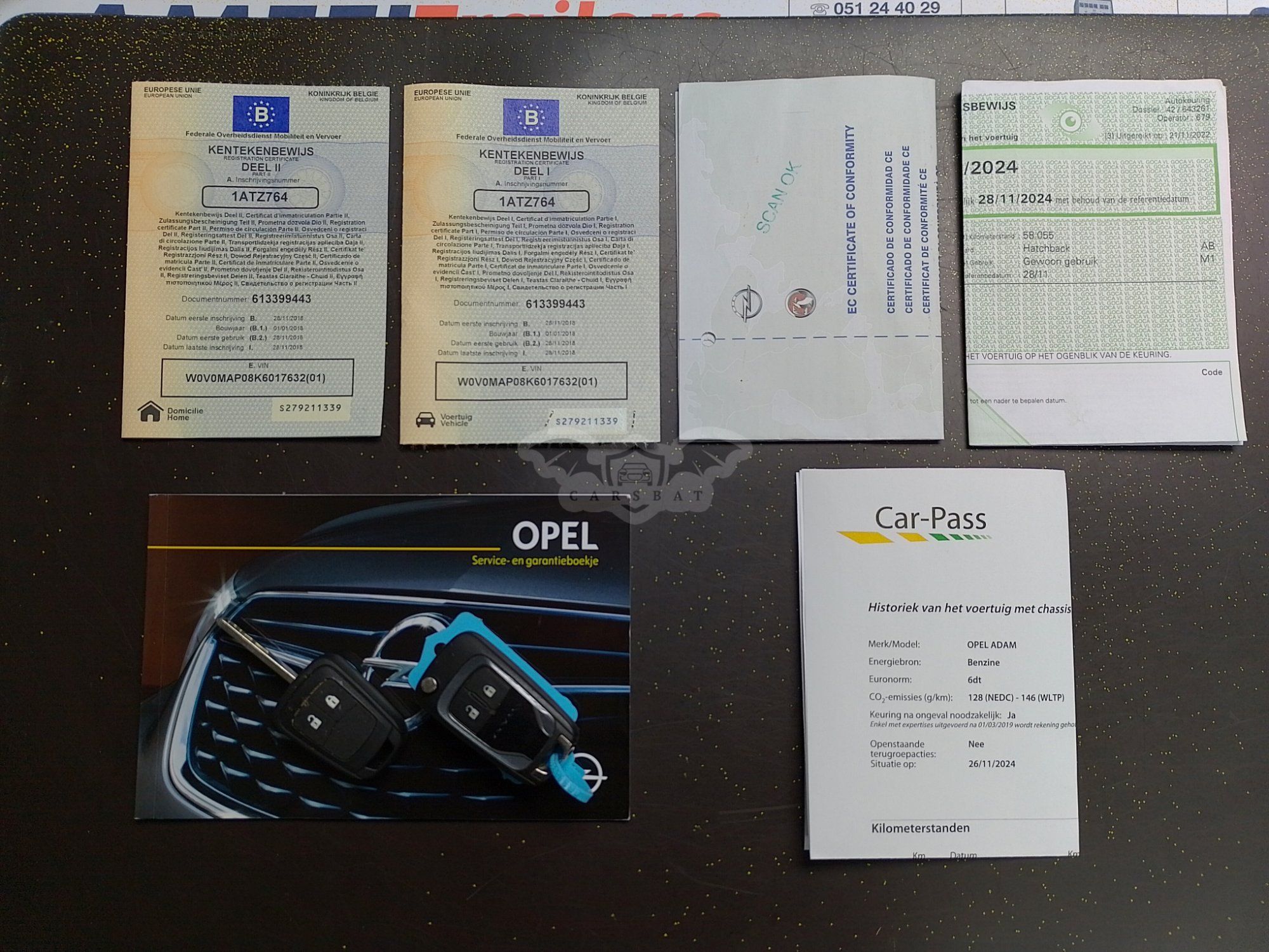 Opel Adam 1.2i Jam 2018