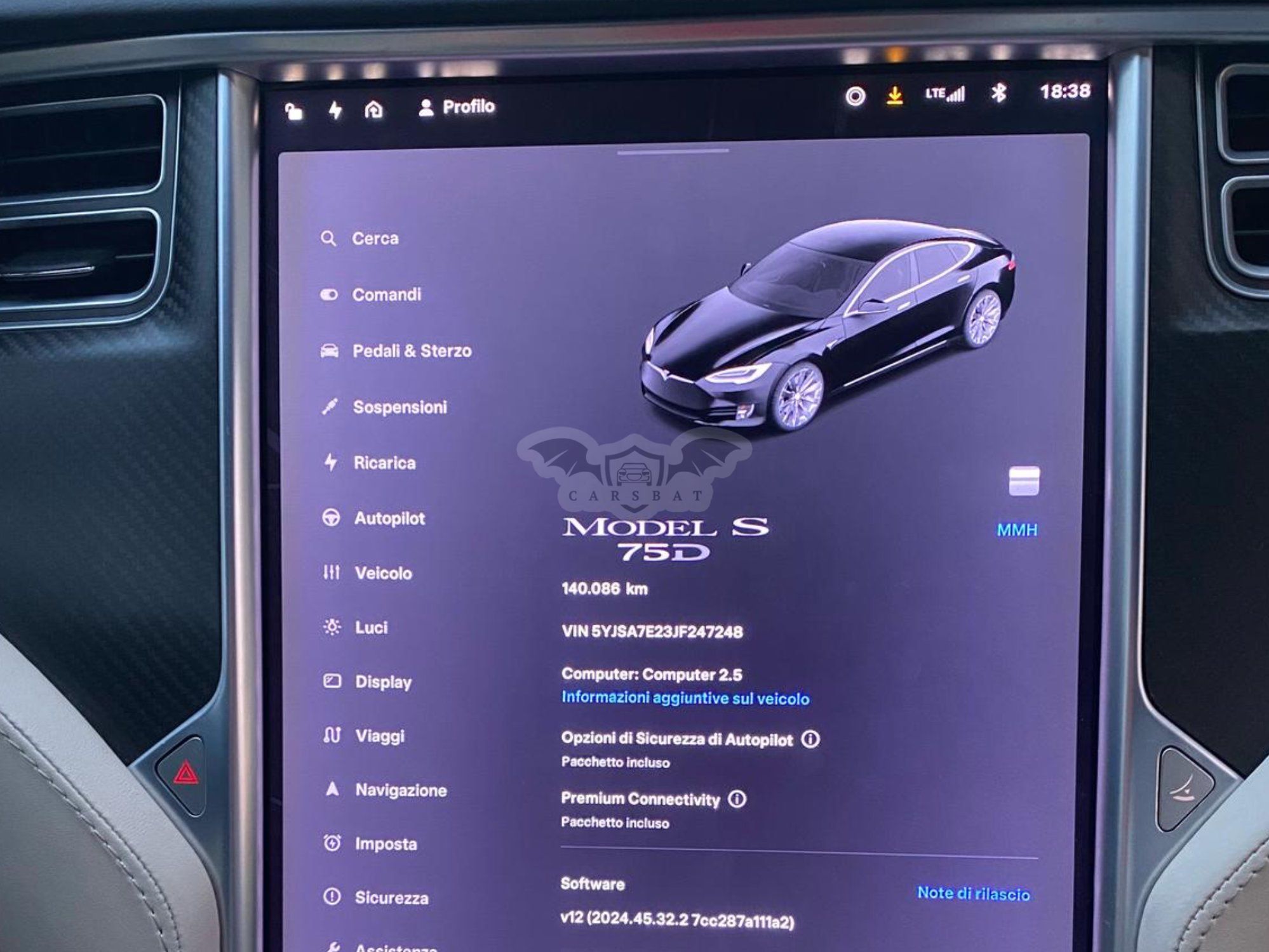 Tesla Model S 75D 75 kWh 2018
