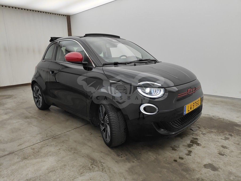 Fiat 500C E 37 kWh Red 2022