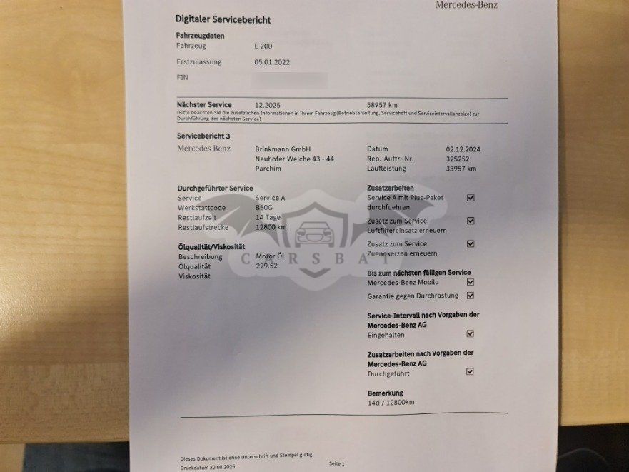 Mercedes-Benz E Break 200 AMG Line 2021
