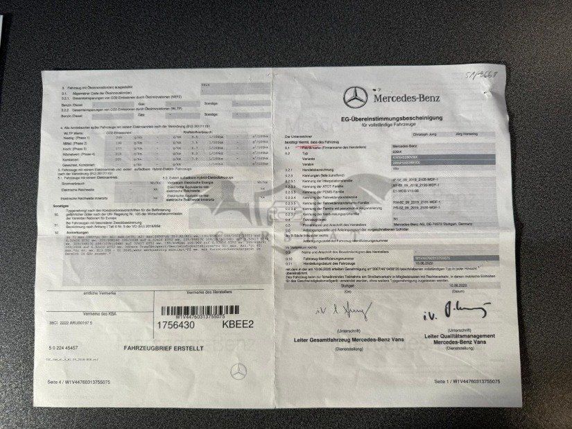 Mercedes-Benz Vito 110 CDI 2020